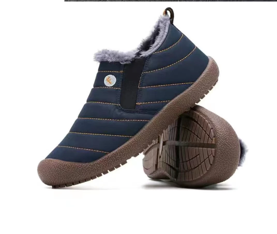 

Тапочки мужские домашние, мягкие, х/б, флисовые, Нескользящие, теплые, Осень-зима