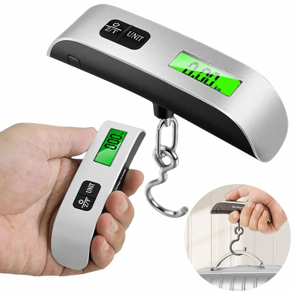 Электронные весы для чемодана E5 Карманные электронные путешествий с ЖК-дисплеем