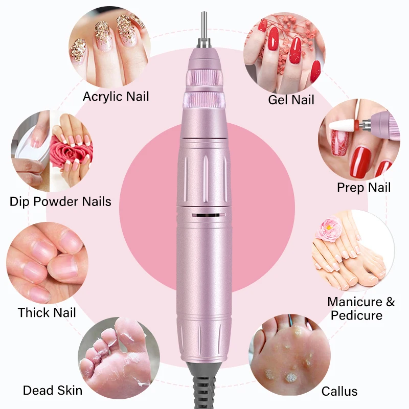 Машинка для маникюра 40000 об./мин. с режимом паузы