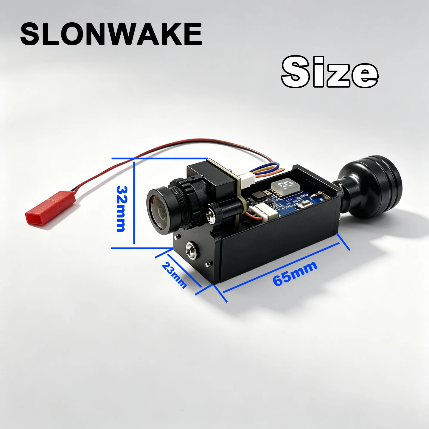 Фото Беспроводной передатчик видеосигнала SLONWAKE 5.8G 48CH 600mW и камера 1000TVL 2.8мм для радиоуправляемых FPV квадрокоптеров и дронов №4