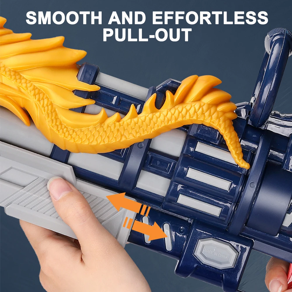 Тактический водяной пистолет Гатлинга Дети и взрослые большой емкости игрушка