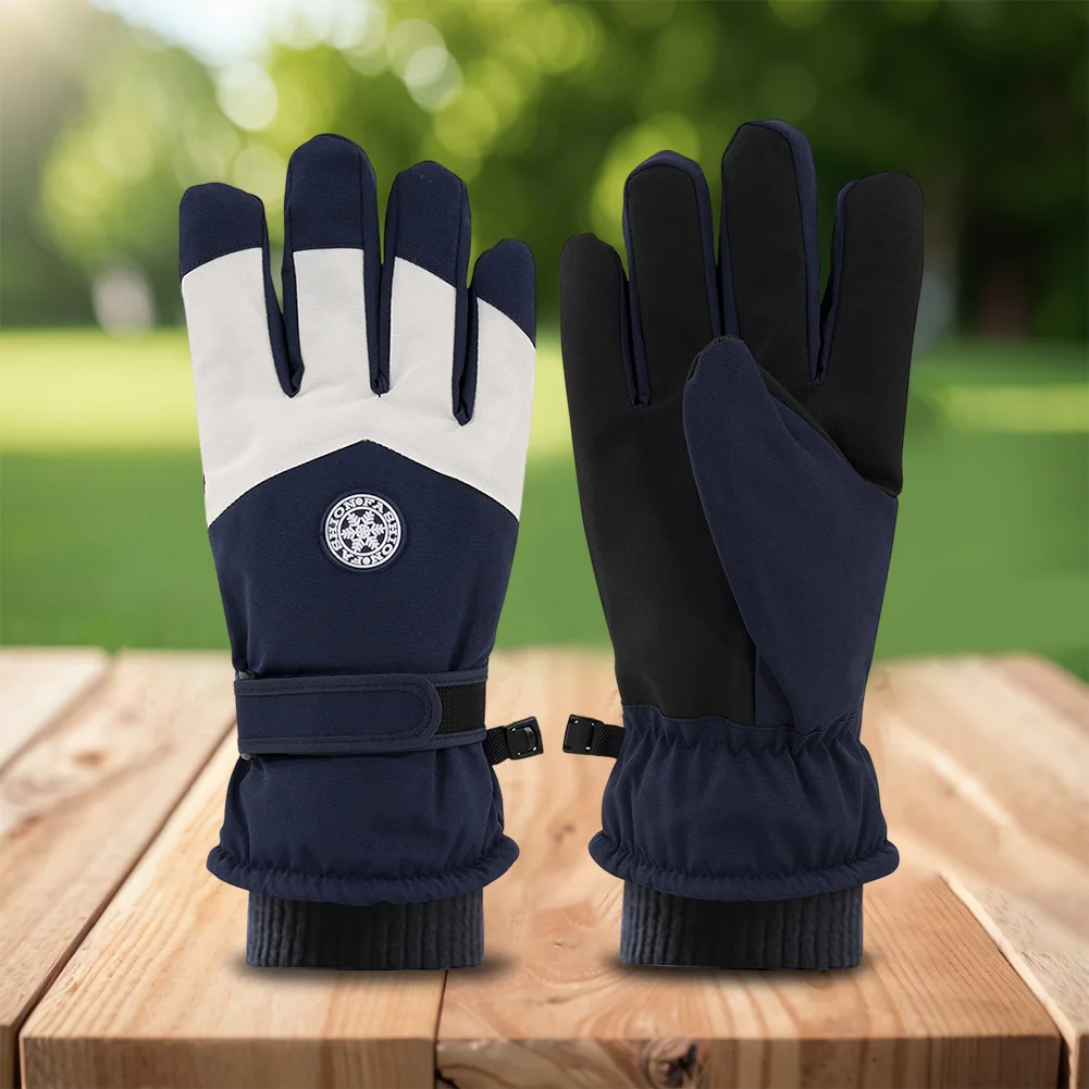 Перчатки для сноуборда и лыж мужчин женщин водонепроницаемые зимние перчатки
