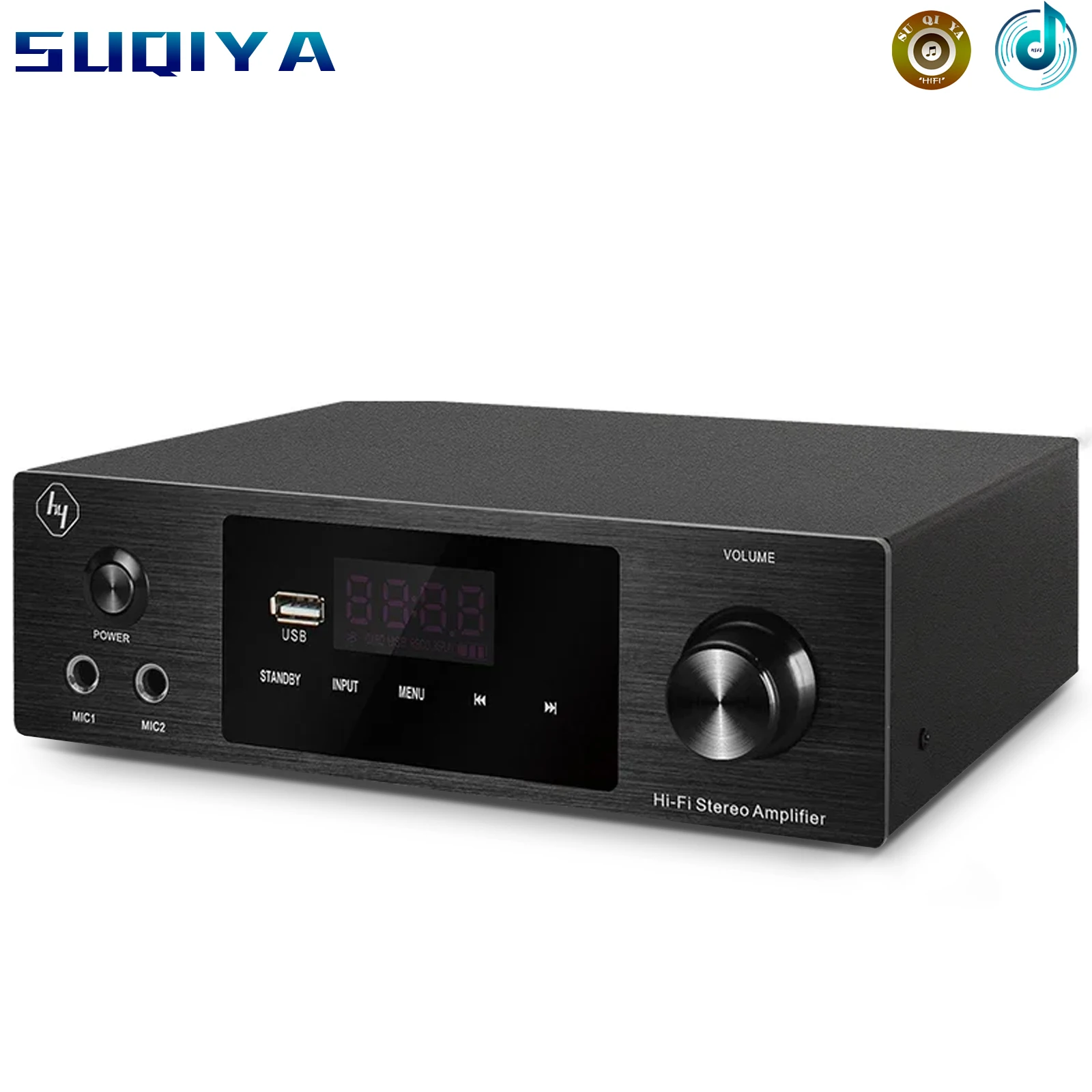 Миниатюрный домашний цифровой усилитель Hi-Fi bluetooth 4 0 1000 Вт поддержка HDMI
