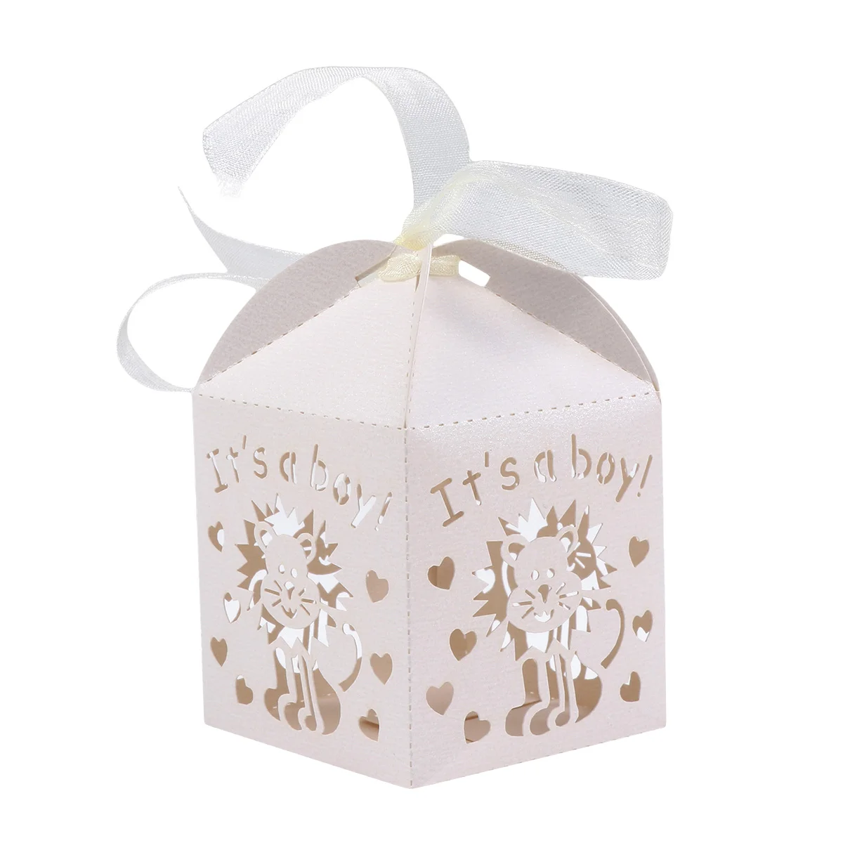 

Boxes Box Favor Wedding Gift Party Hollow Candy Paper Out Shower Baby Reveal Gender Craft Chocolate Packaging Carriage Treat