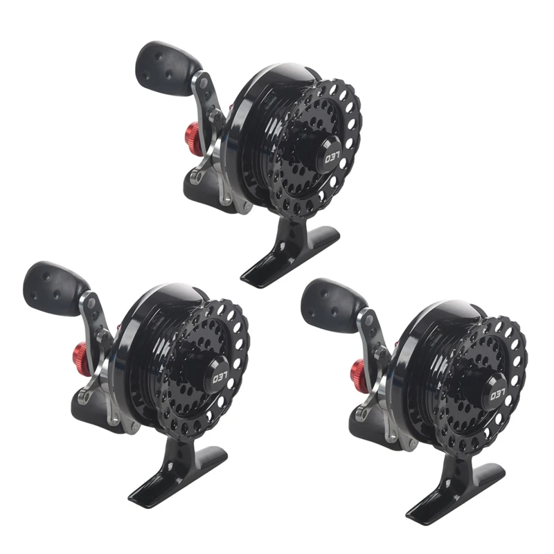 

3X LEO DWS60 4 + 1BB 2.6:1 65MM Fly Fishing Reel Wheel With High Foot Fishing Reels Left Hand Fishing Reel Wheels