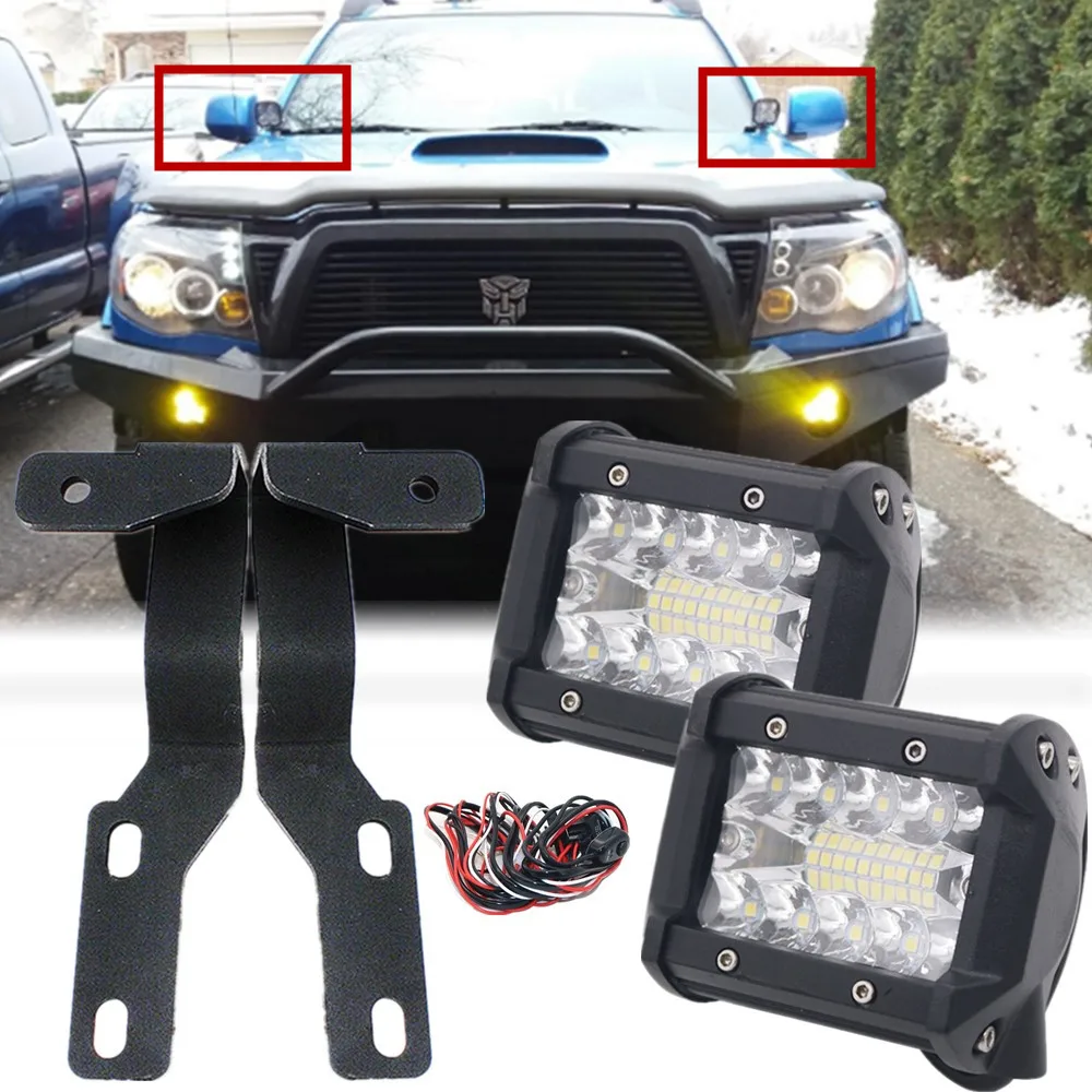 Автомобильные аксессуары 60 Вт технические Противотуманные фары с металлическим