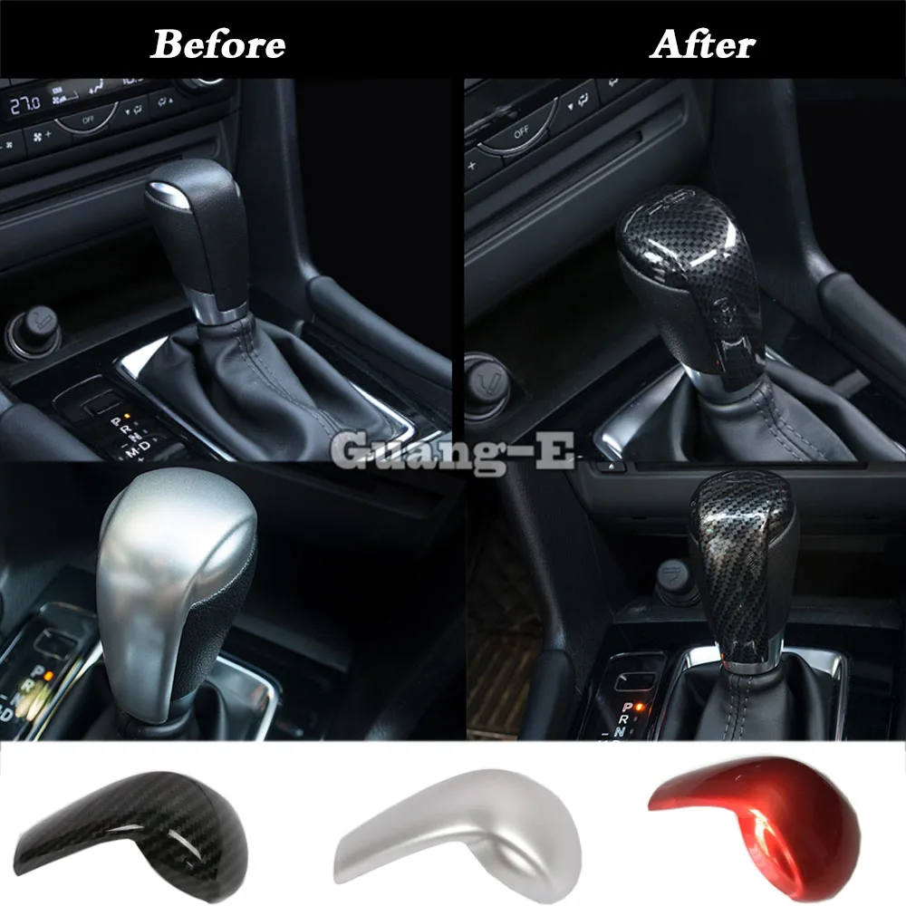 Для Mazda 3 Axela M3 2014 2015 2016 2017 2018 2019 Автомобильная головка с блестками отделка ABS крышка