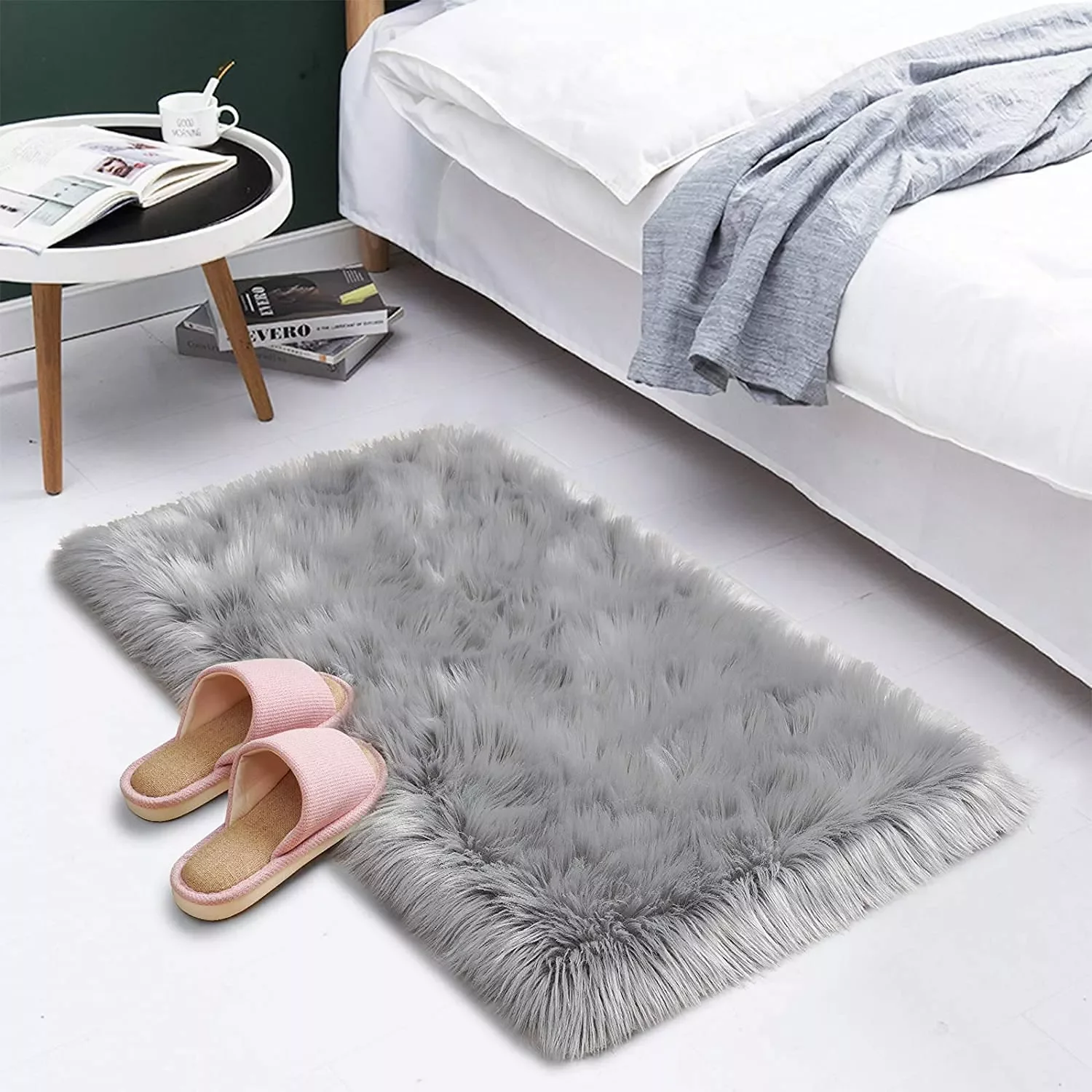 

Bubble Kiss Faux Fur Artificial Rugs Fluffy Excellent Quality Faux Fur Wool Carpet Customized Soft Thicker Floor Mat Winter Rug