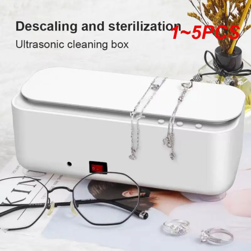 

1~5PCS Ultrasonic Eyeglass Glasses Cleaner Cleaning Contact Lenses Watch Rings Jewelry Cleaners Machine Jewellery Tools Washing