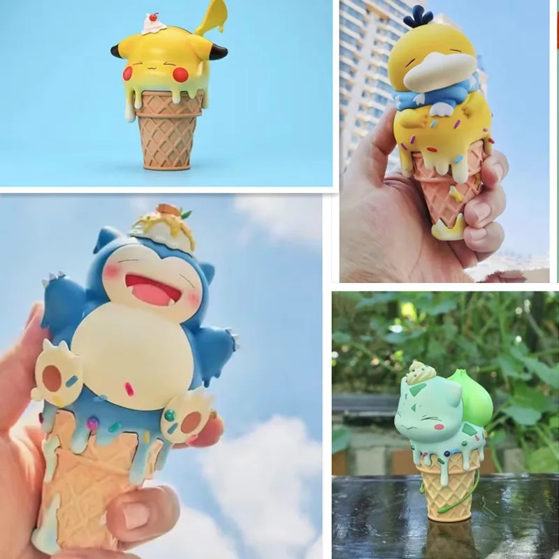 

Покемон, аниме, конус, мороженое, серия Fat House, версия психоутка, храп, симпатичные украшения для автомобиля, фигурка, модель, игрушки