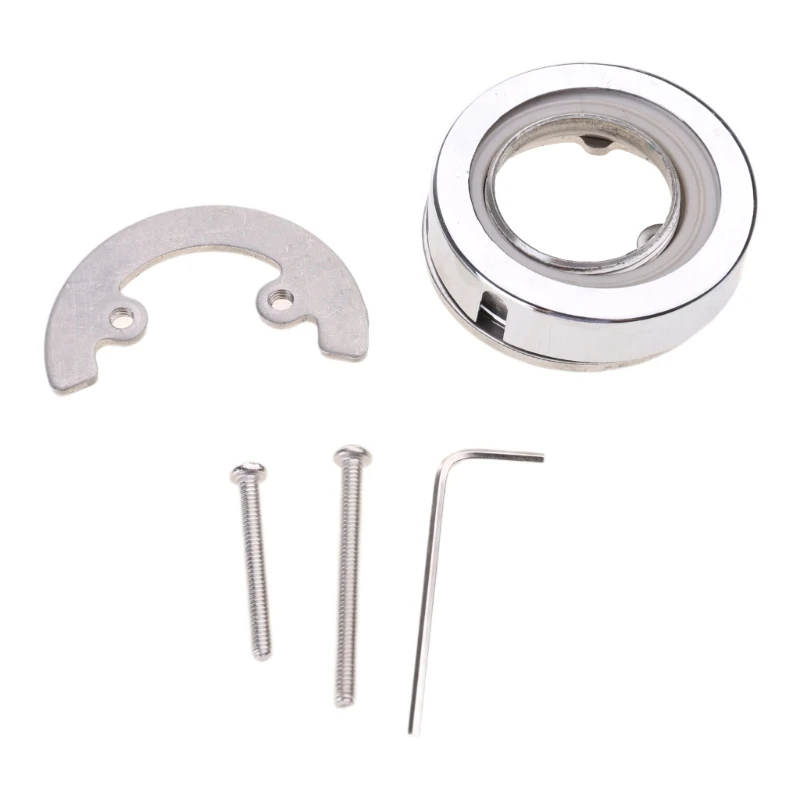 Смеситель для ванной комнаты с фиксированной опорной пластиной гайка винта