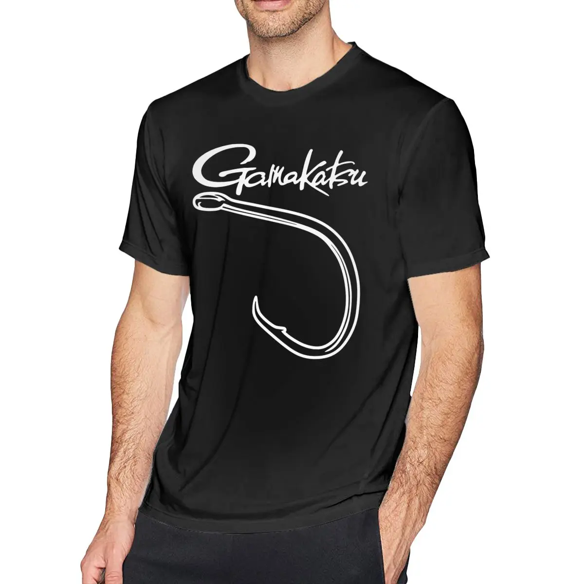 

Men T Shirt Gamakatsu 100% Cotton Tops Funny Short Sleeve O Neck Tee Shirt 6XL T-Shirts