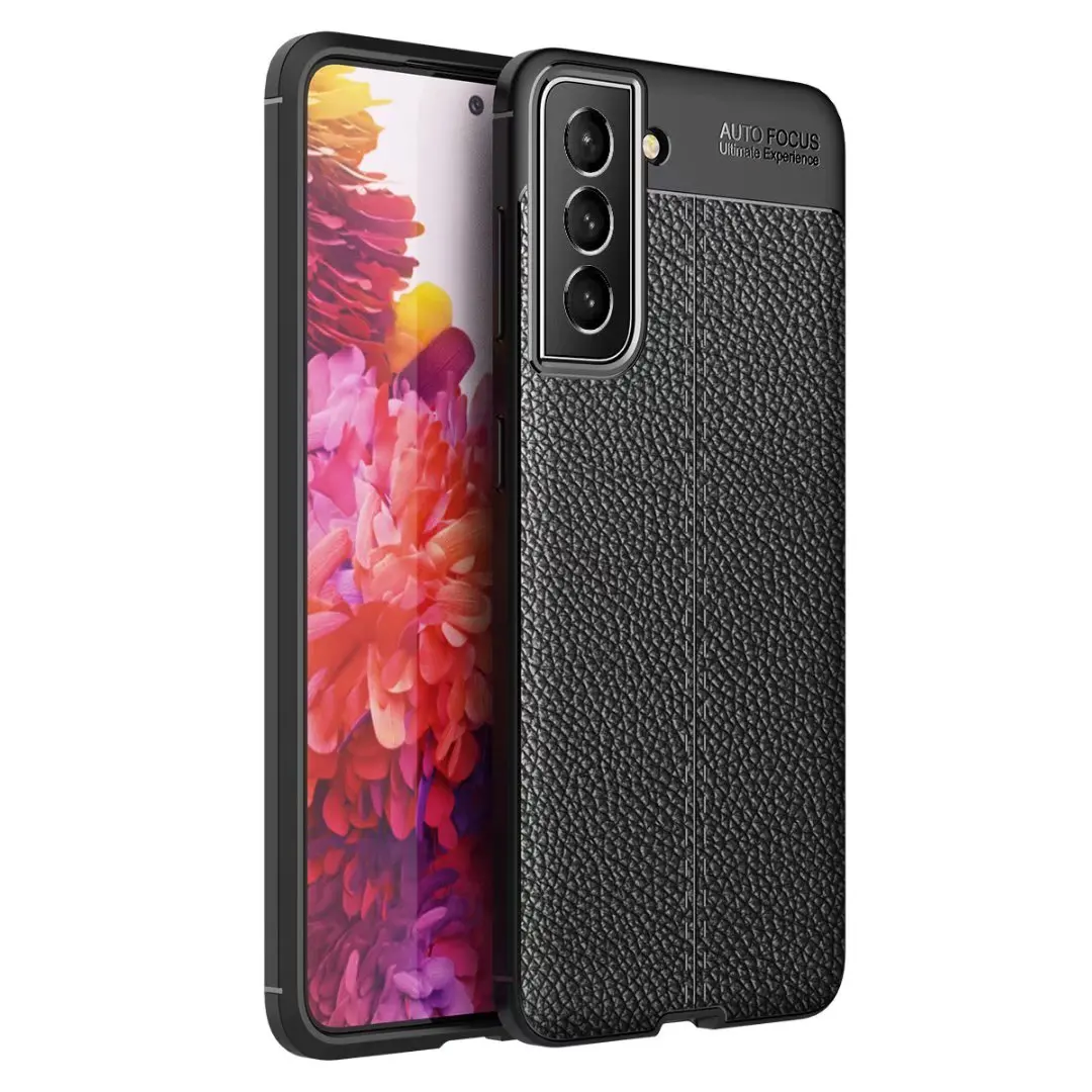 2022 Silicone Case For Samsung Galaxy S21FE Protector Shockproof PU Leader Surface Half-wrapped Cover 5G | Мобильные телефоны и