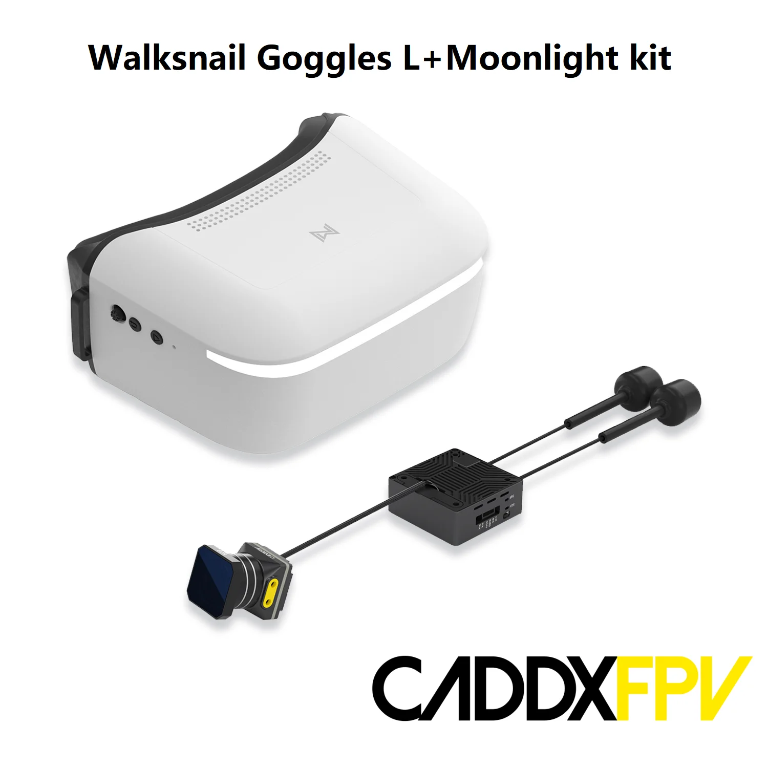 CaddxFPV Walksnail Avatar HD Goggles L + Moonlight Kit CaddxFPV Walksnail Avatar HD Goggles L + Moonlight Kit