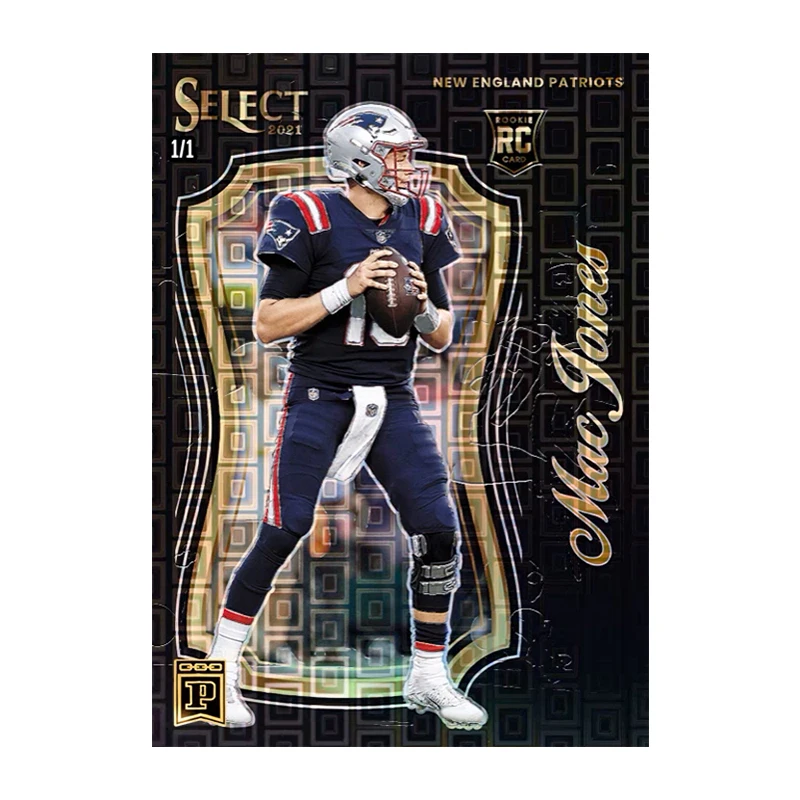 Фото Коллекционные карточки NFL PANINI Select Football Series: Джамарр Чейз, Джастин Филдс, Мак Джонс. Сделай сам, DIY, игрушки, подарок. №2