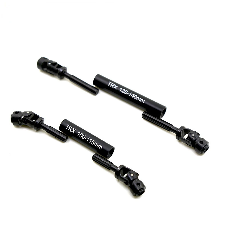 

Heavy Duty Cvd Drive Shaft 100-115mm / 120-140mm Alloy Steel Universal Joint Steel For 1/10 Rc Car Trx4 Trx-4 TRX-6 TRX6