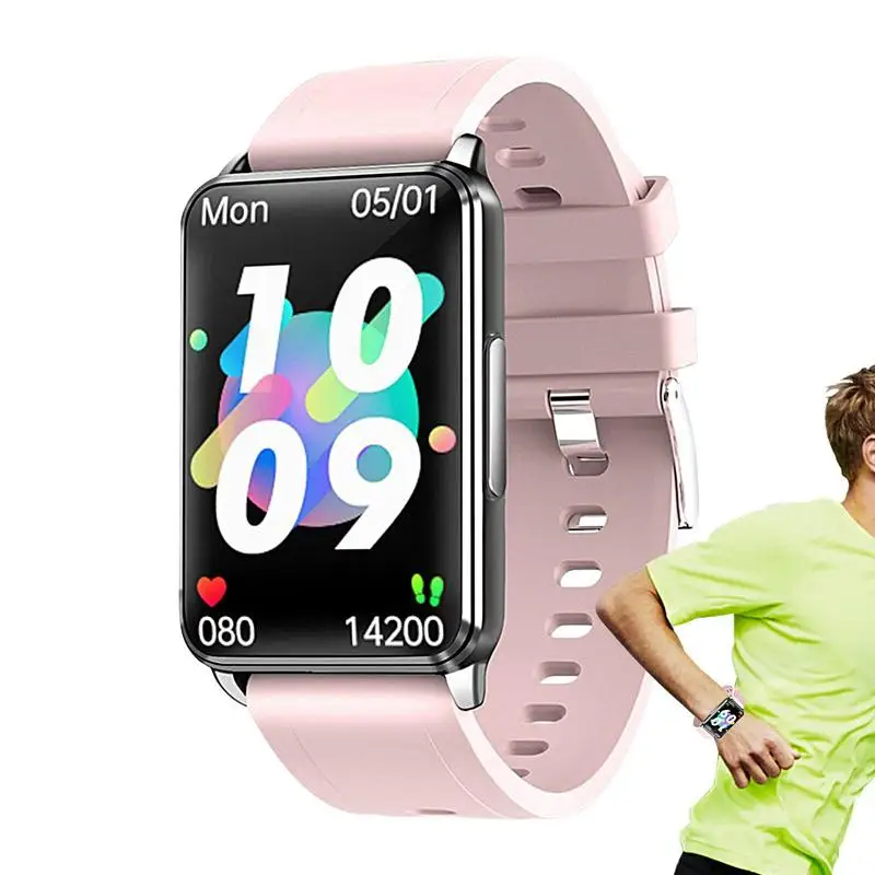 

Glucose Monitoring Watch Waterproof Blood Sugar Smartwatch 50 Sports Modes Watches With Heart Rate Blood Pressure Blood Sugar