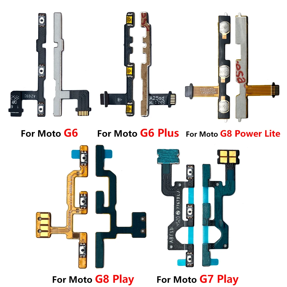 10 шт. новая сменная кнопка регулировки громкости выключатель питания боковая