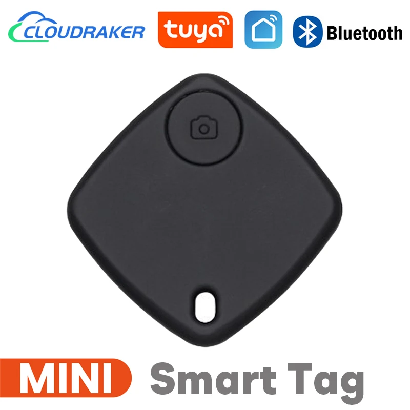 Tuya Mini Smart Tag Bluetooth Wireless Tracker Key Wallet Luggage Bag Pet Finder Two-way Anti Lost Alarm GPS Location Record
