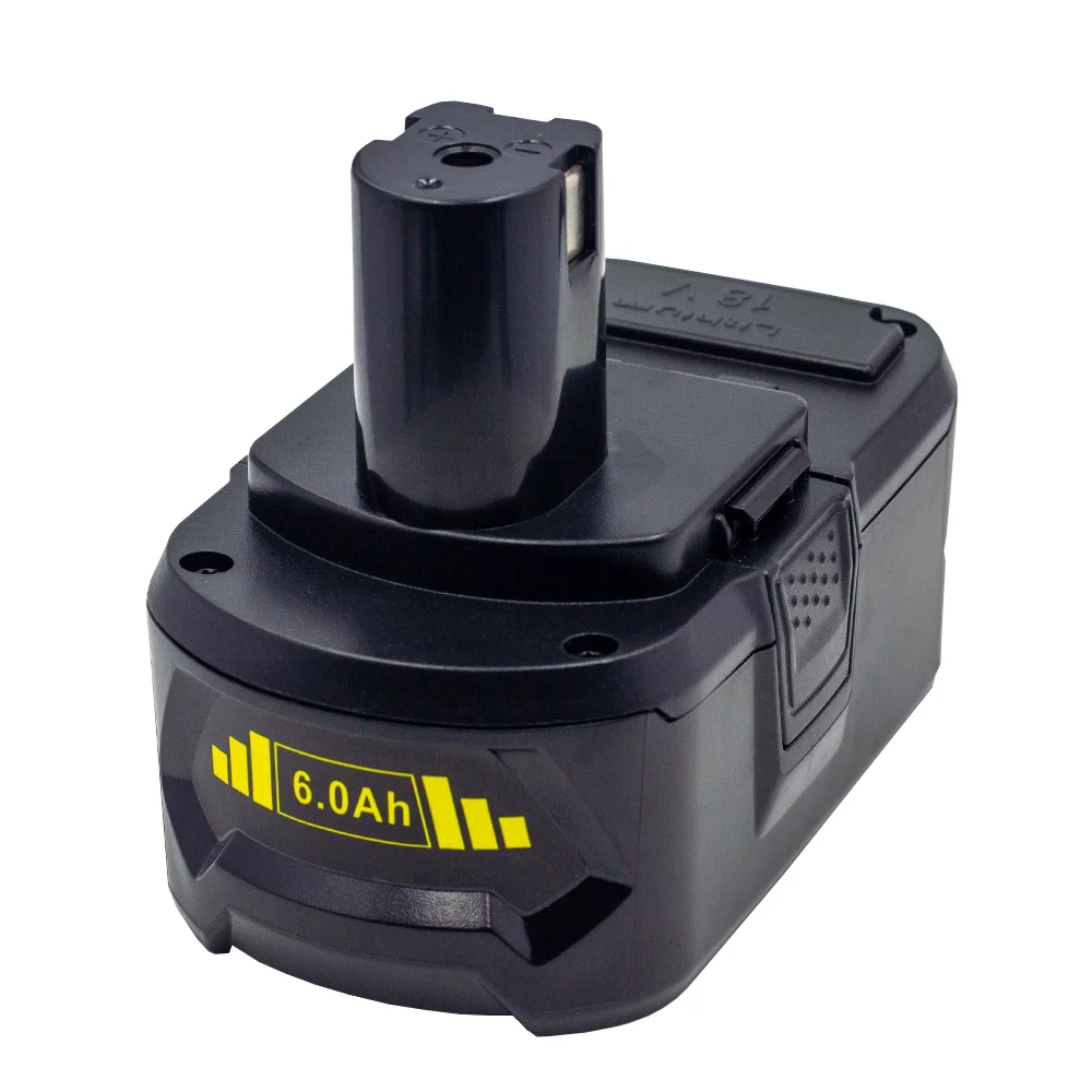 100% Ryobi 18В 6.0Ah литий-ионная аккумуляторная батарея для ONE + P122 P104 P105 P102 P103 P109 RB18L25 RB18L40
