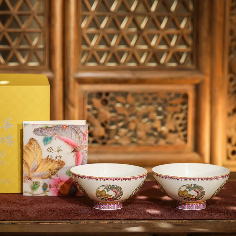 

Фарфоровая чашка Guanfu, белого цвета, для риса