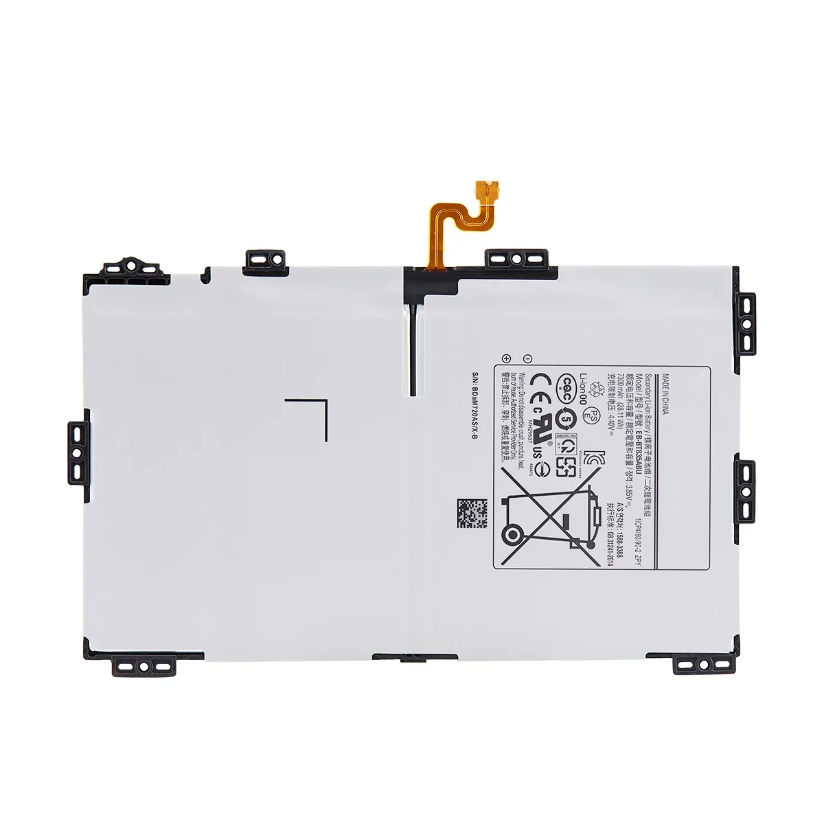 Совершенно новый сменный аккумулятор для планшета EB-BT835ABU 7300 мАч Samsung Galaxy Tab S4 10 5