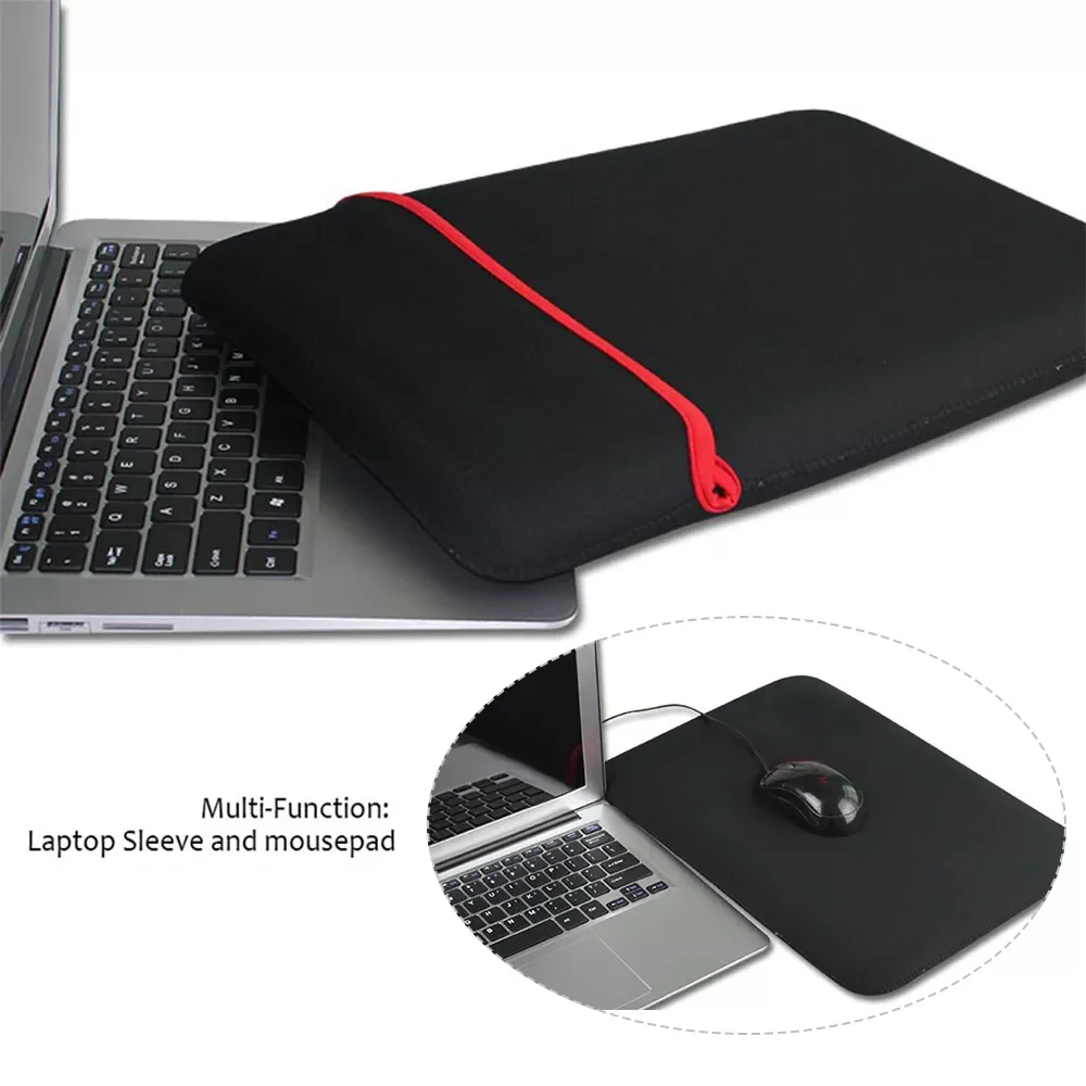 2023 trend Sleeve 7 / 8 / 9 / 9.7 /10 /12 /13 /14 /15 inch Neoprene Pouch Bag Protective Case for Tablets PC Notebook Computer B