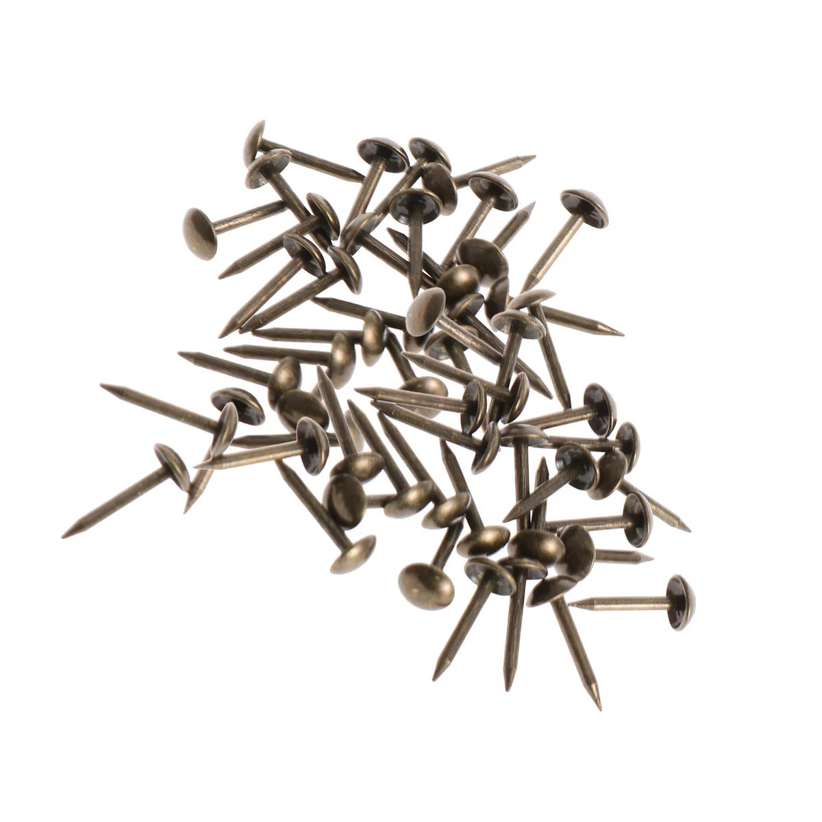 

100PCS Tack Classical Large-headed Iron 6x14mm Round Tack for Door