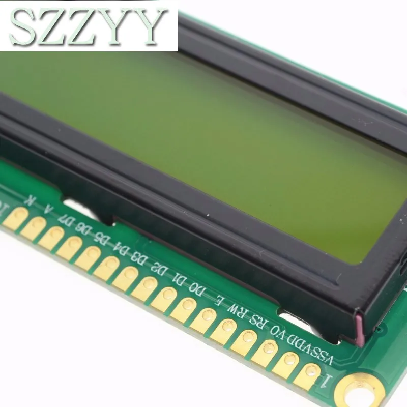 1PCS LCD1602 1602 module green screen 16x2 Character LCD Display Module.1602 5V green screen and white code for arduino