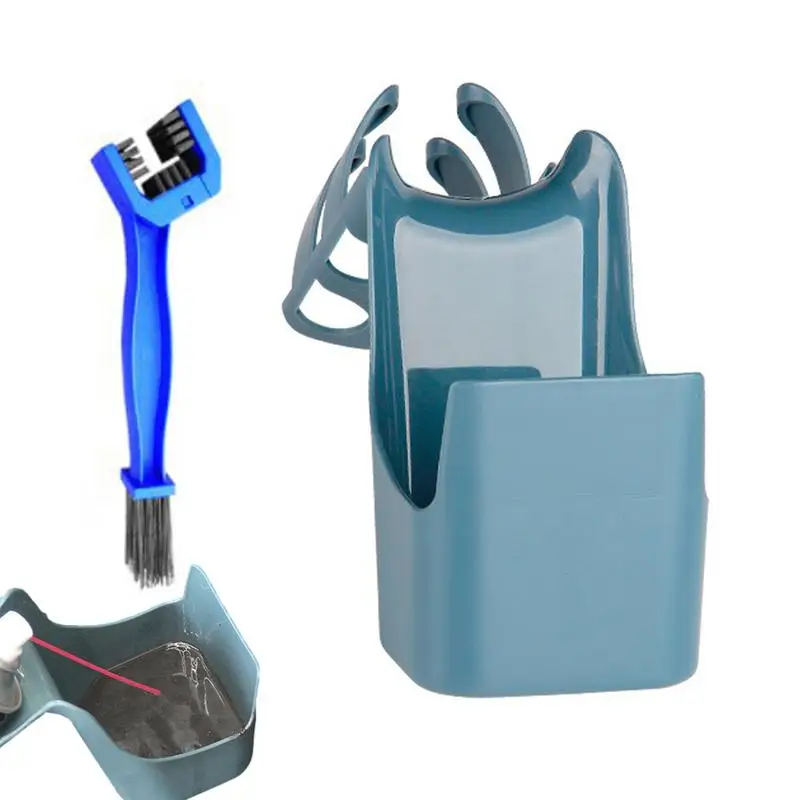 

Bike Chain Cleaner Set Chain Cleaning Oil Splash-proof Tool With Brush Bicycle Chain Scrubber Bike Cleaner Brush Tool For