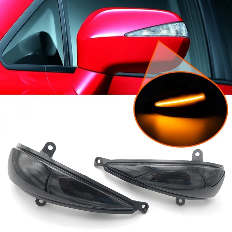LED Side Mirror Light Turn Signal Indicator For Honda Civic Hatchback 8Th Type-S Type-R FN FK 631112715L
