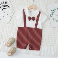 baby clothes for newborns mens jumpsuit kids baby childrens clothing summer gentleman childrens overalls soft baby rompers