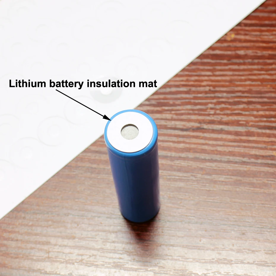 100 шт./лот 16340 16650 литиевая батарея полая изоляционная прокладка положительный