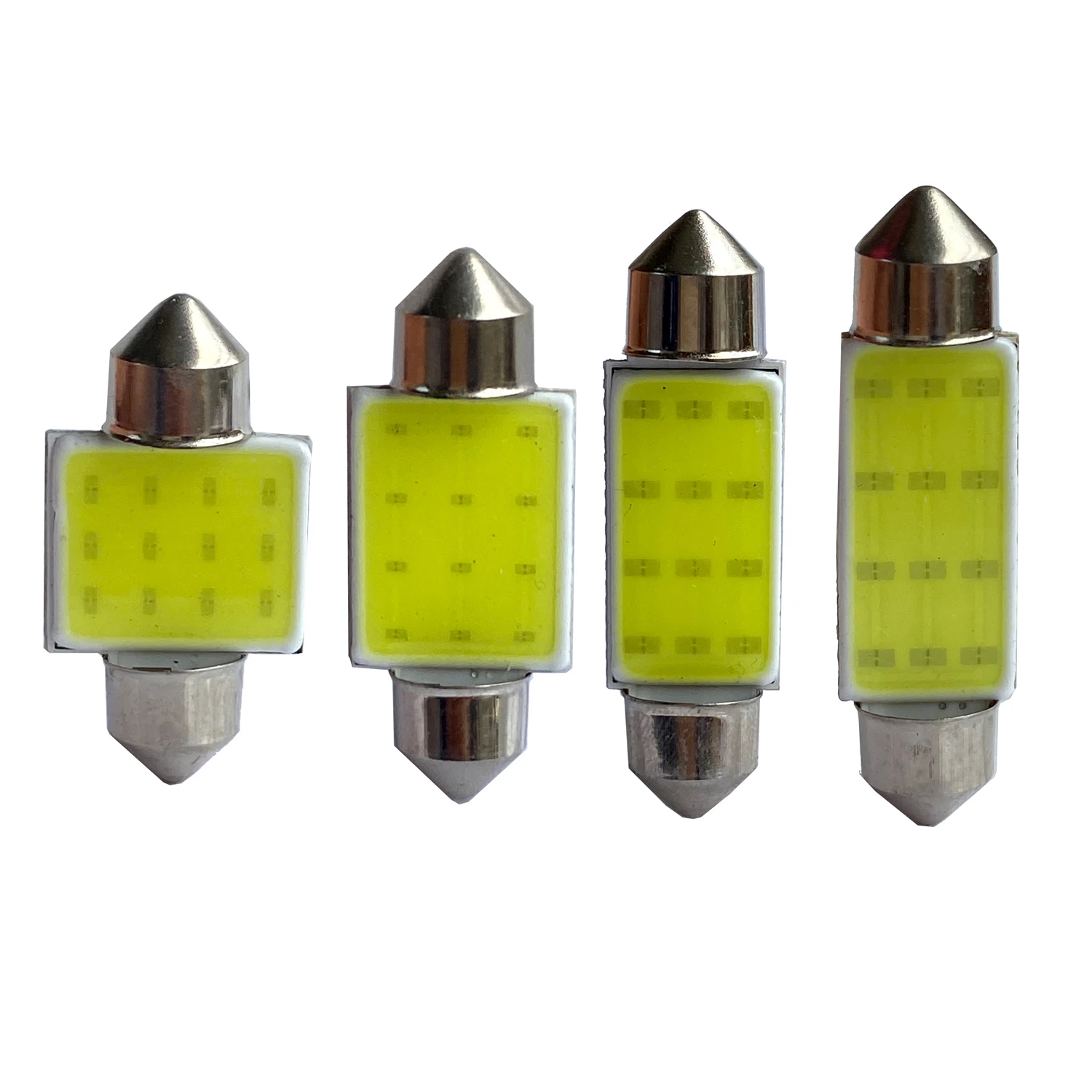 

300 шт Φ C10W C5W 31 мм 36 мм 39 мм 41/42 мм 12 В, белые лампы для автомобильного номерного знака, интерьерное чтение, 6500K 12SMD