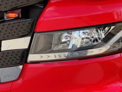 

Iveco S-WAY Compatible Headlight Inside Logo Chrome-WN Inox WNI223