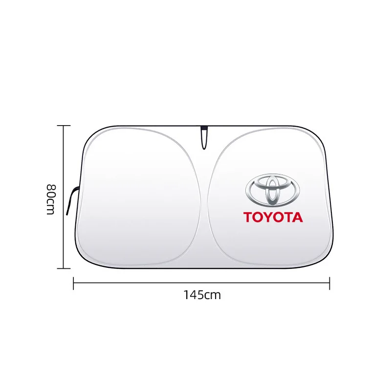 

УФ-защитный козырек на лобовое стекло автомобиля, солнцезащитный козырек для Toyota Camry Corolla C-hr Rav4 Yaris, автоаксессуар