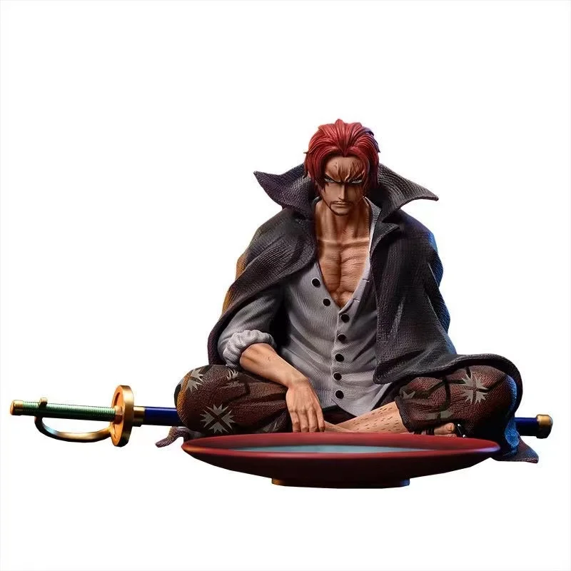 

12 см аниме One Piece фигурка Шанкса Shanks с мечом ПВХ экшн-фигурки GK статуя коллекционные модели игрушки подарки