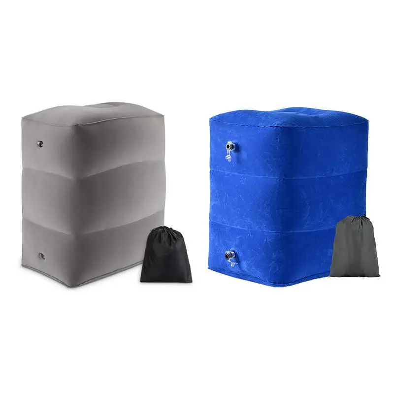 

Надувная дорожная подушка для ног, Складная регулируемая подставка для ног для самолета, детская подушка для отдыха с подставкой для ног