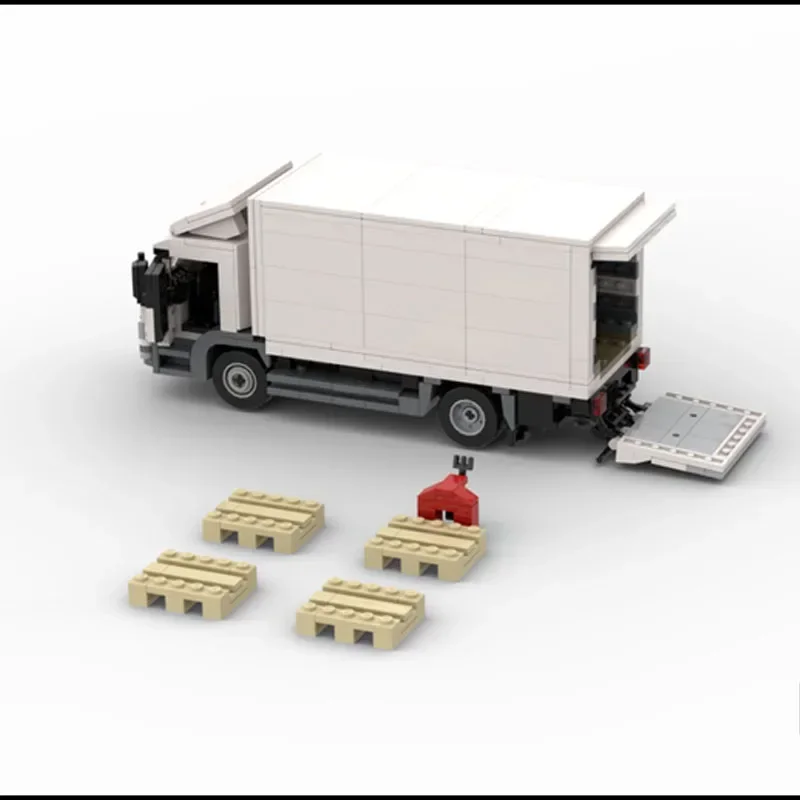 MOC Speed Champion MOC-134268 автомобиль игрушечный строительный блок модель 769 шт. белого