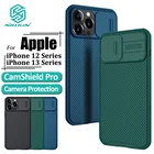 Чехол Nillkin CamShield Pro для iPhone 13 12 11 Pro Max Mini SE 2020, Роскошный Жесткий чехол из поликарбоната для защиты камеры от скольжения, задняя крышка