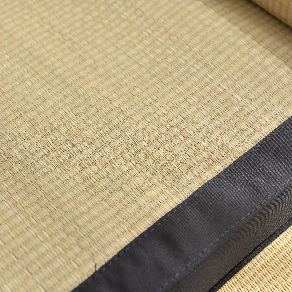 Фото Подушка для медитации Natural Rush Grass и кокосовой койры — экологически чистая подушка Zafu для йоги, сидения дзен, практики осознанности №4