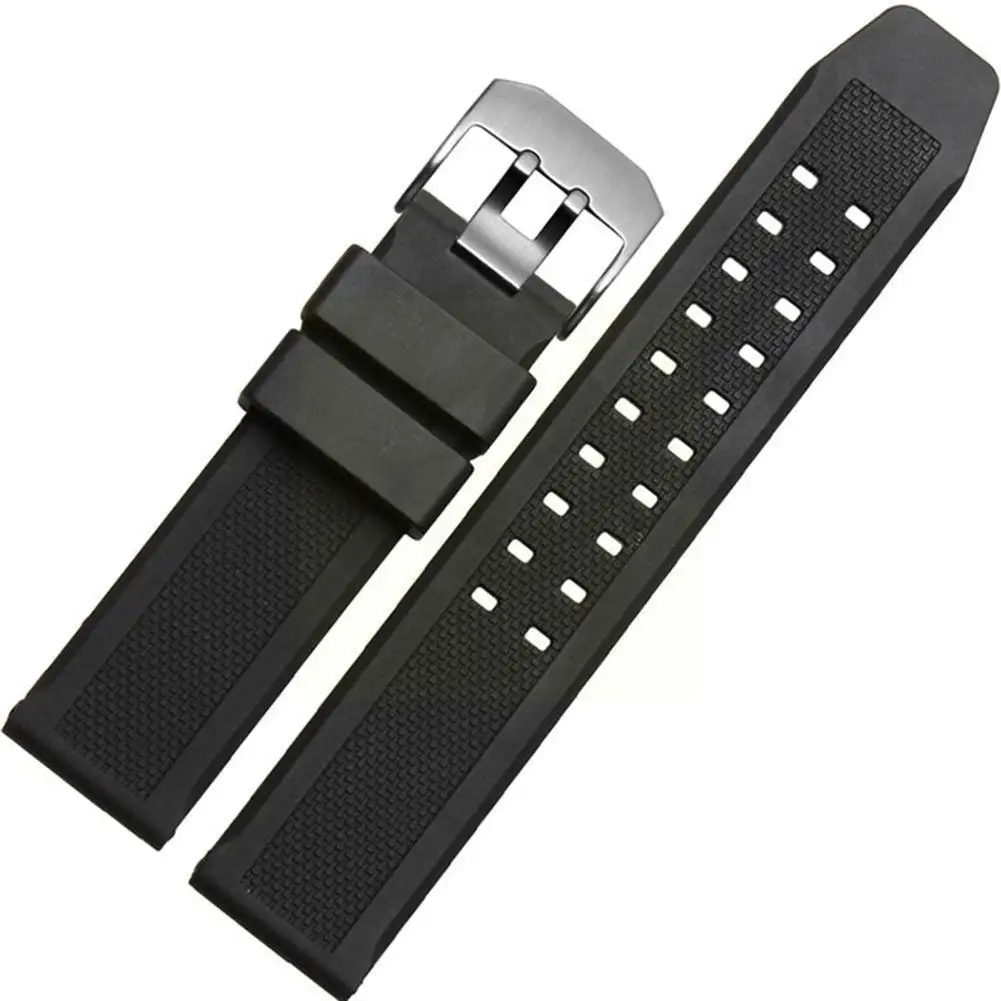 

23mm Soft Silicone Rubber Watch Strap For Luminox Straps High Quality Military Diving Sports Watch Band Bracelet For Men Wa Q2B7