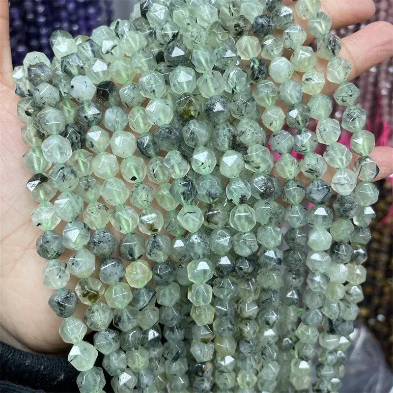 

Wholesale grape stone loose beads handmade Buddha beads bracelet crystal material weaving