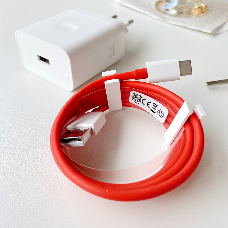 Зарядное устройство Supervooc 80 Вт для Oneplus EU, Usb-кабель типа C для One Plus 1 + 7 7T 8 8T 9 9R 9RT 10 Pro 11 12 Ace 2V Nord CE 3 Lite N100