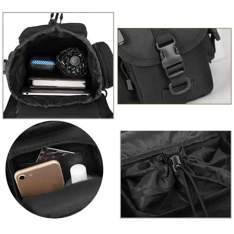 Tactical Military Waist Bag Drop Leg Bag Waist Pack  Hiking Cycling Climbing