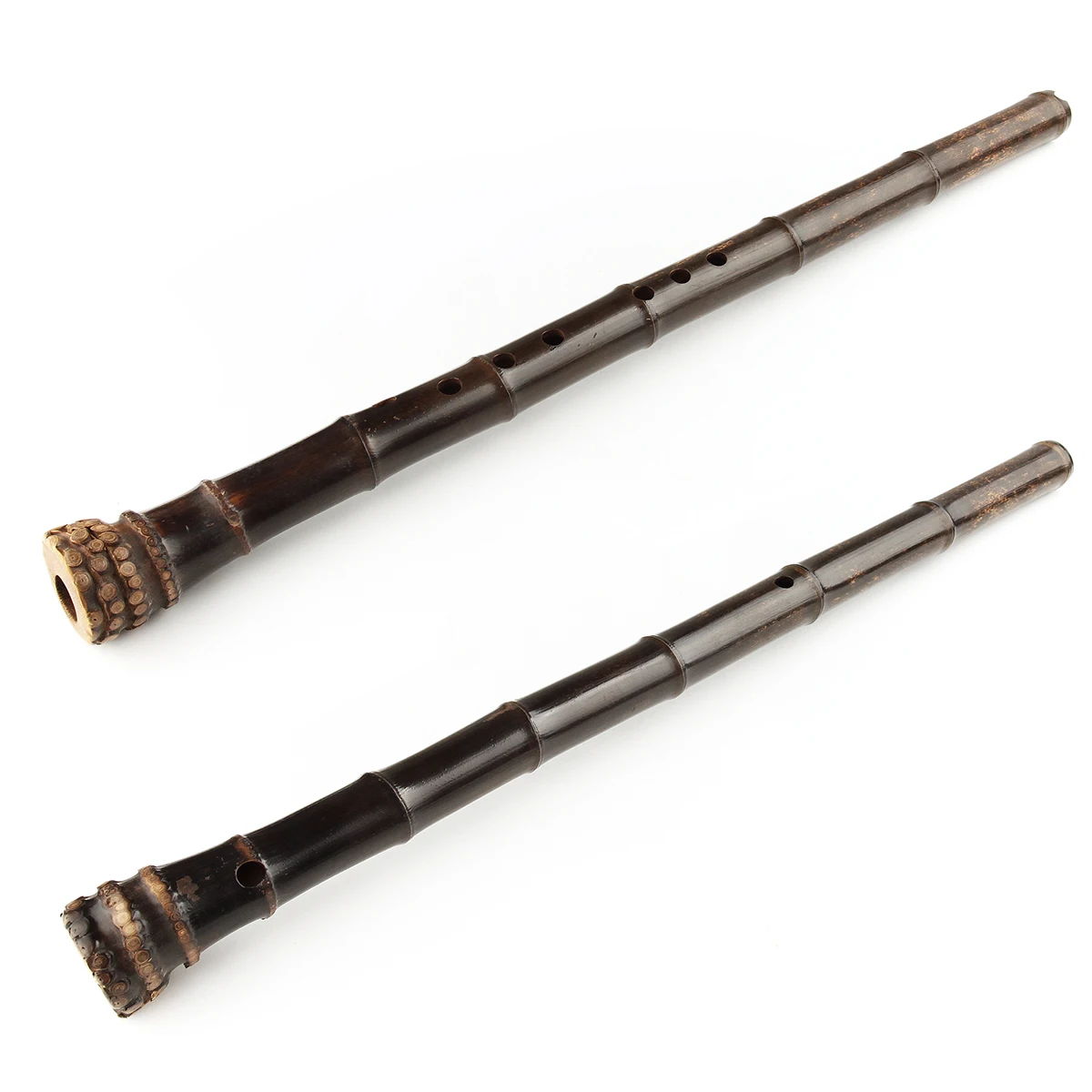 G F Key Original  Vertical Traditional Handmade Woodwind Musical  Instrument Purple  Bamboo Flute Nanxiao enlarge