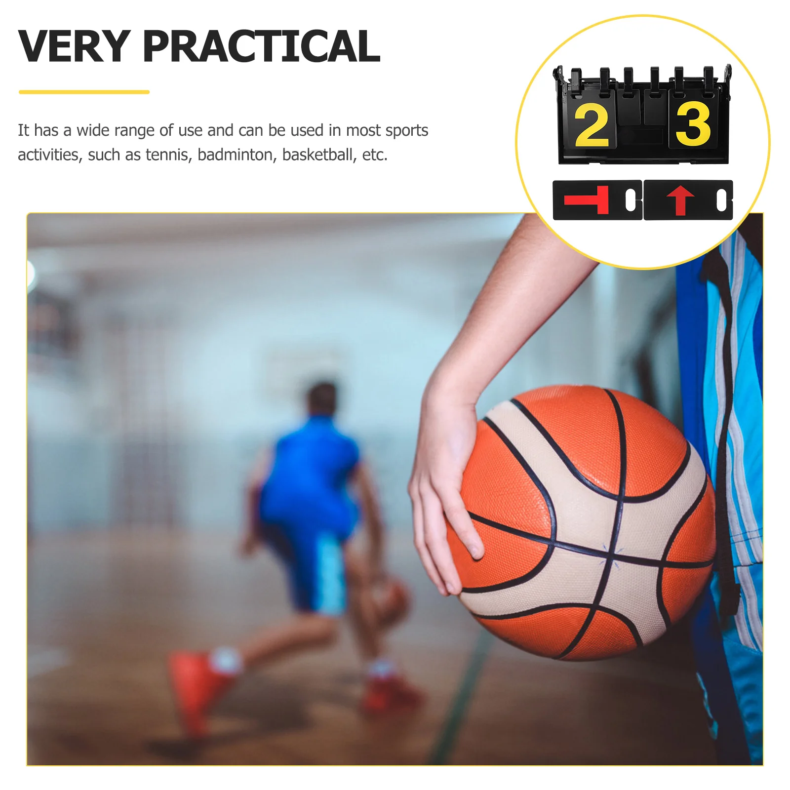 Табло для бадминтона тенниса баскетбола цифровой флиппер хранитель спортивные