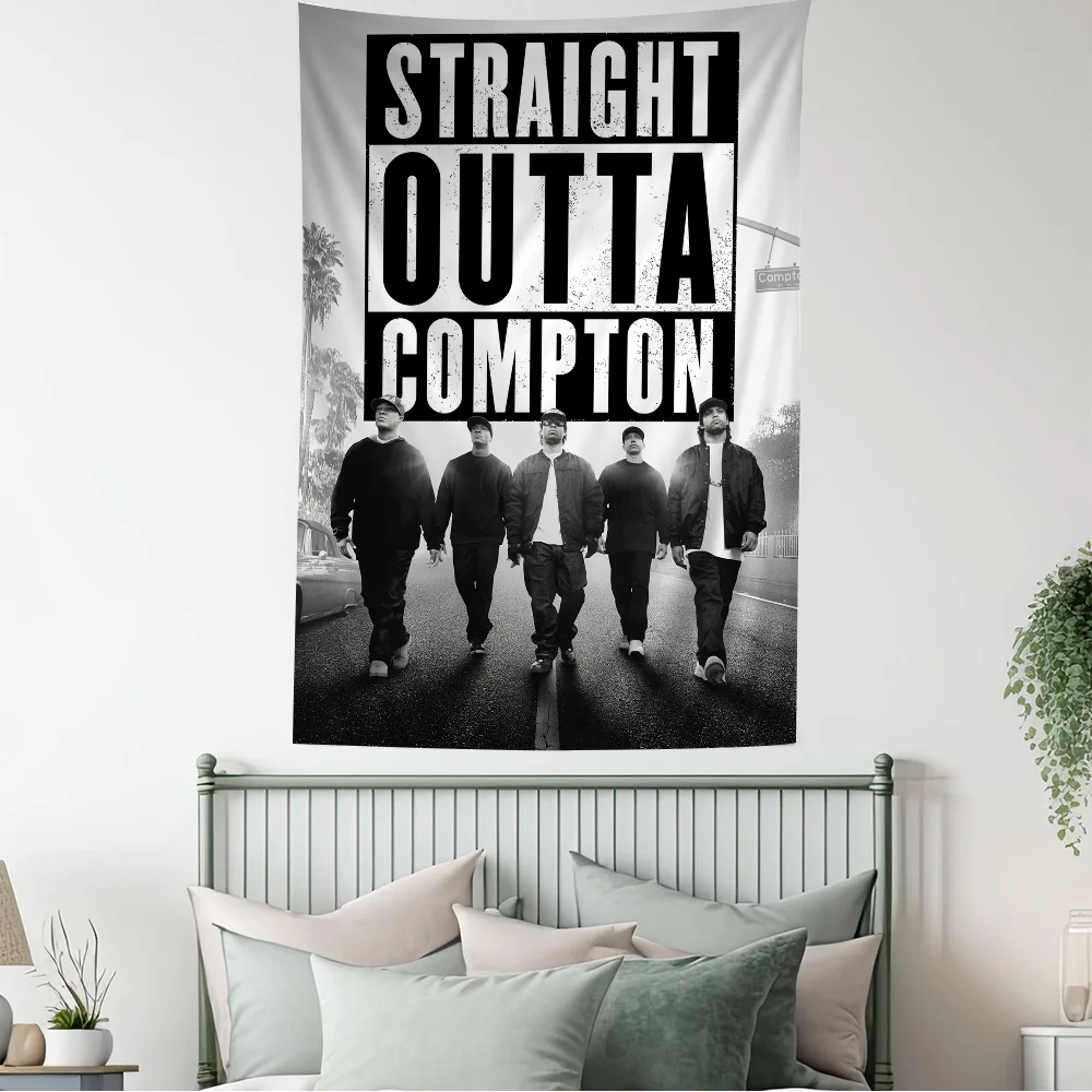 NWA Straight Outta Compton Подвесной богемный гобелен Богемные настенные гобелены Мандала