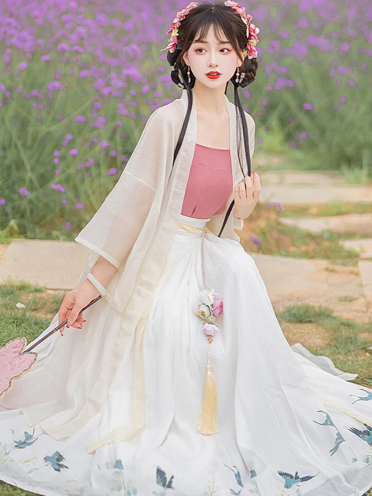 Женское платье Hanfu танцевальный сказочный костюм косплей китайская традиция