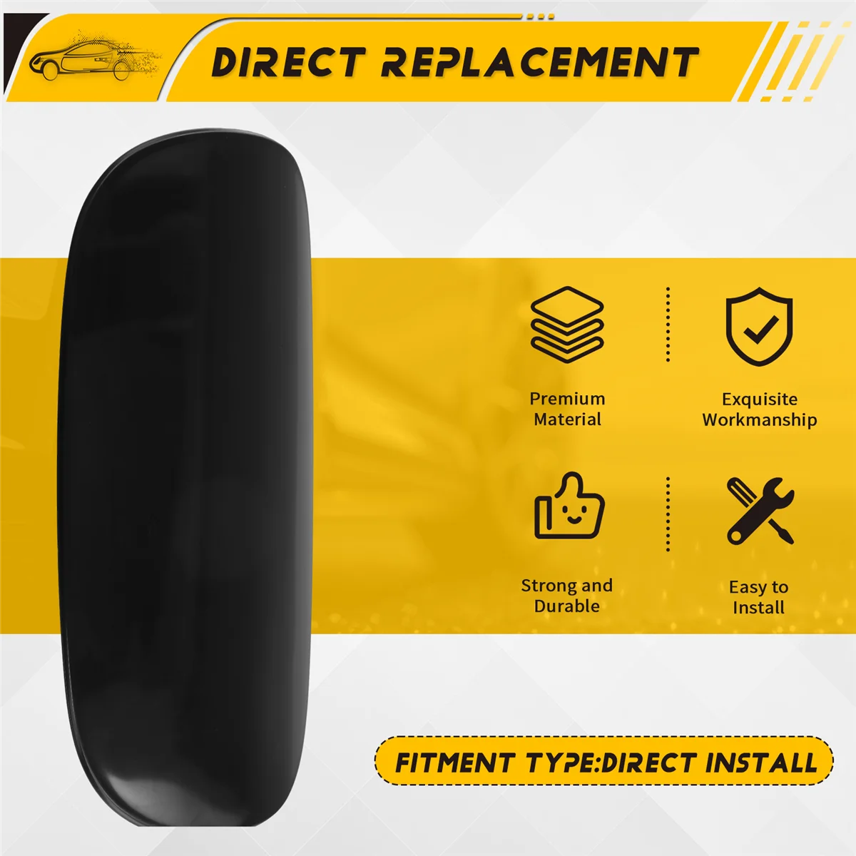 Для Mercedes-Benz C300 C350 C400 C43 2015-2020 Дверь топливного бака заливной горловины Крышка